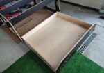 VW transporter phenolic black plywood campervan bed, T5, T6, vito