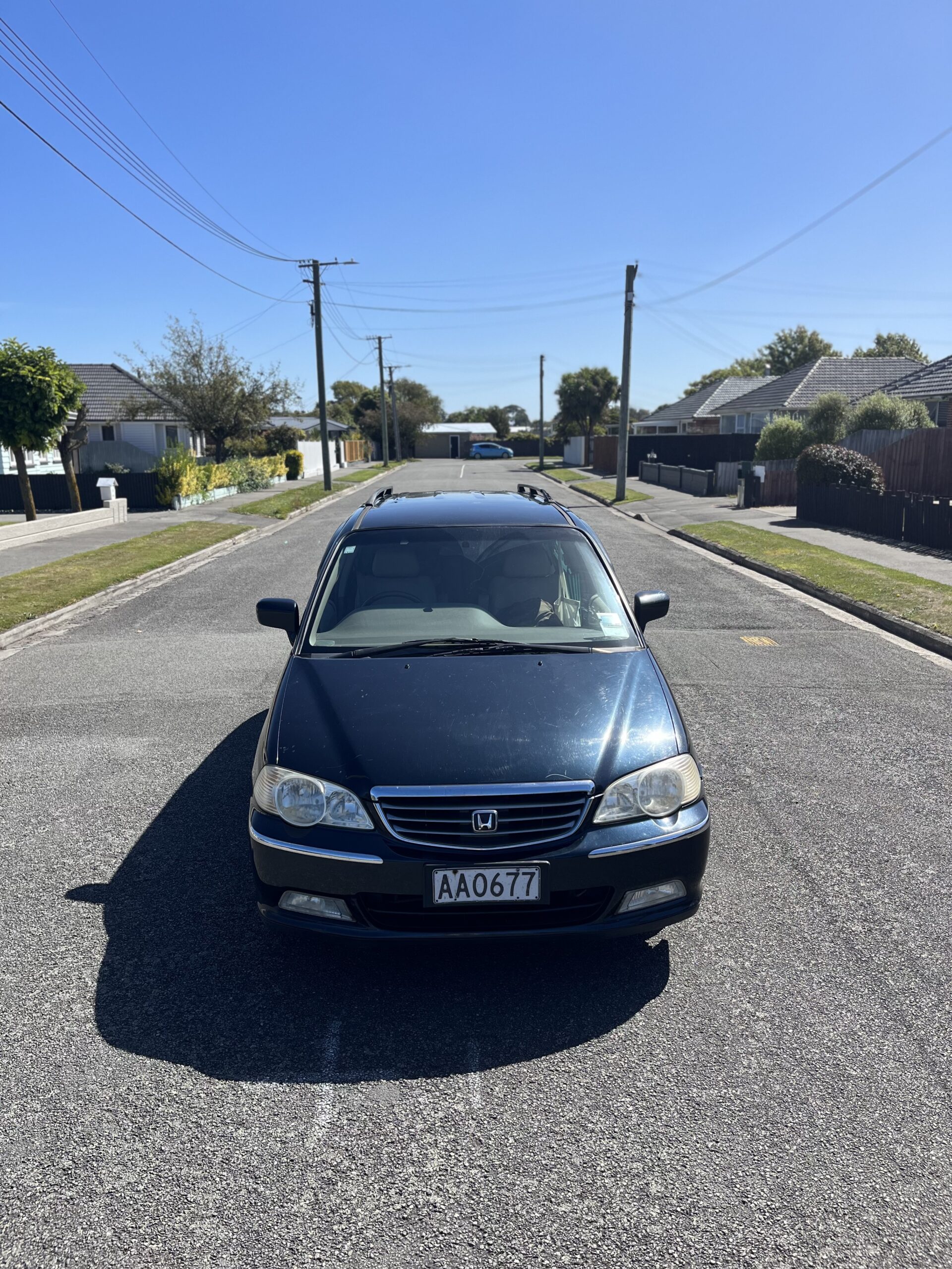 Honda Odyssey 2001 – Self-contained