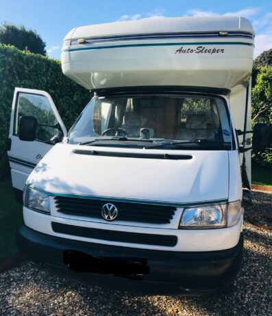 VW Autosleeper Clubman GL including tow car
