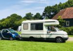 VW Autosleeper Clubman GL including tow car