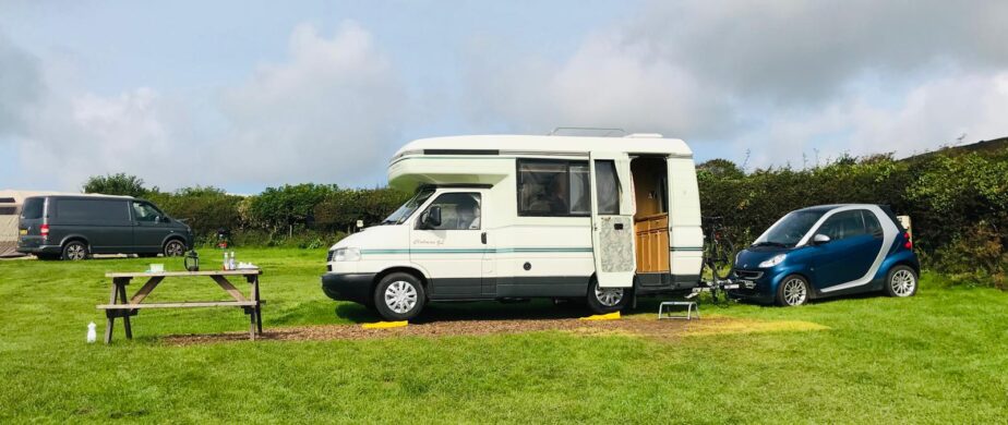 VW Autosleeper Clubman GL including tow car