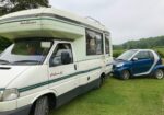 VW Autosleeper Clubman GL including tow car