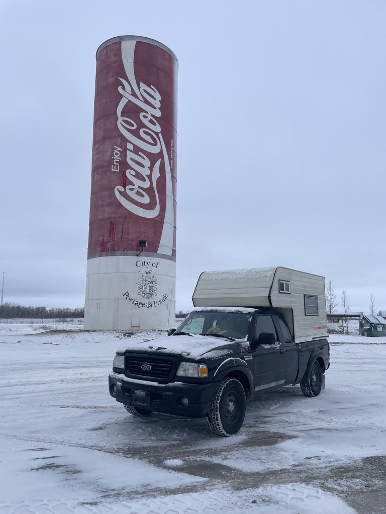 2008 Ford Ranger with Custom Camper