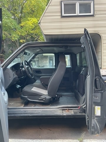 2008 Ford Ranger with Custom Camper
