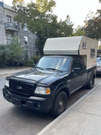 2008 Ford Ranger with Custom Camper
