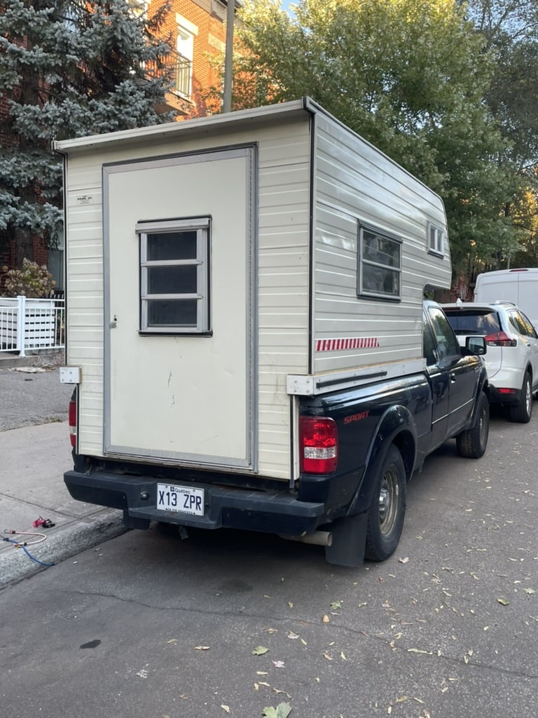 2008 Ford Ranger with Custom Camper