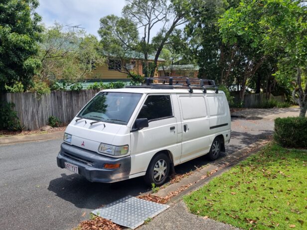 Mitsubishi express camper runs on petrol & LPG