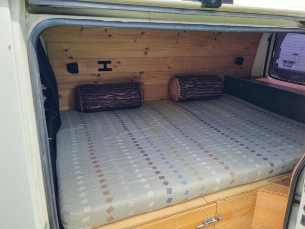 Mitsubishi express camper runs on petrol & LPG