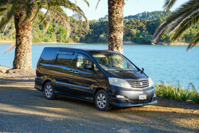 Toyota Alphard 2006 Green Self Contained