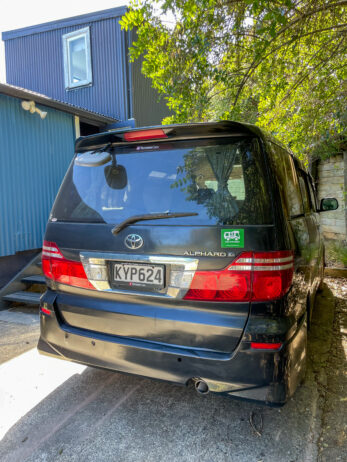 Toyota Alphard 2006 Green Self Contained