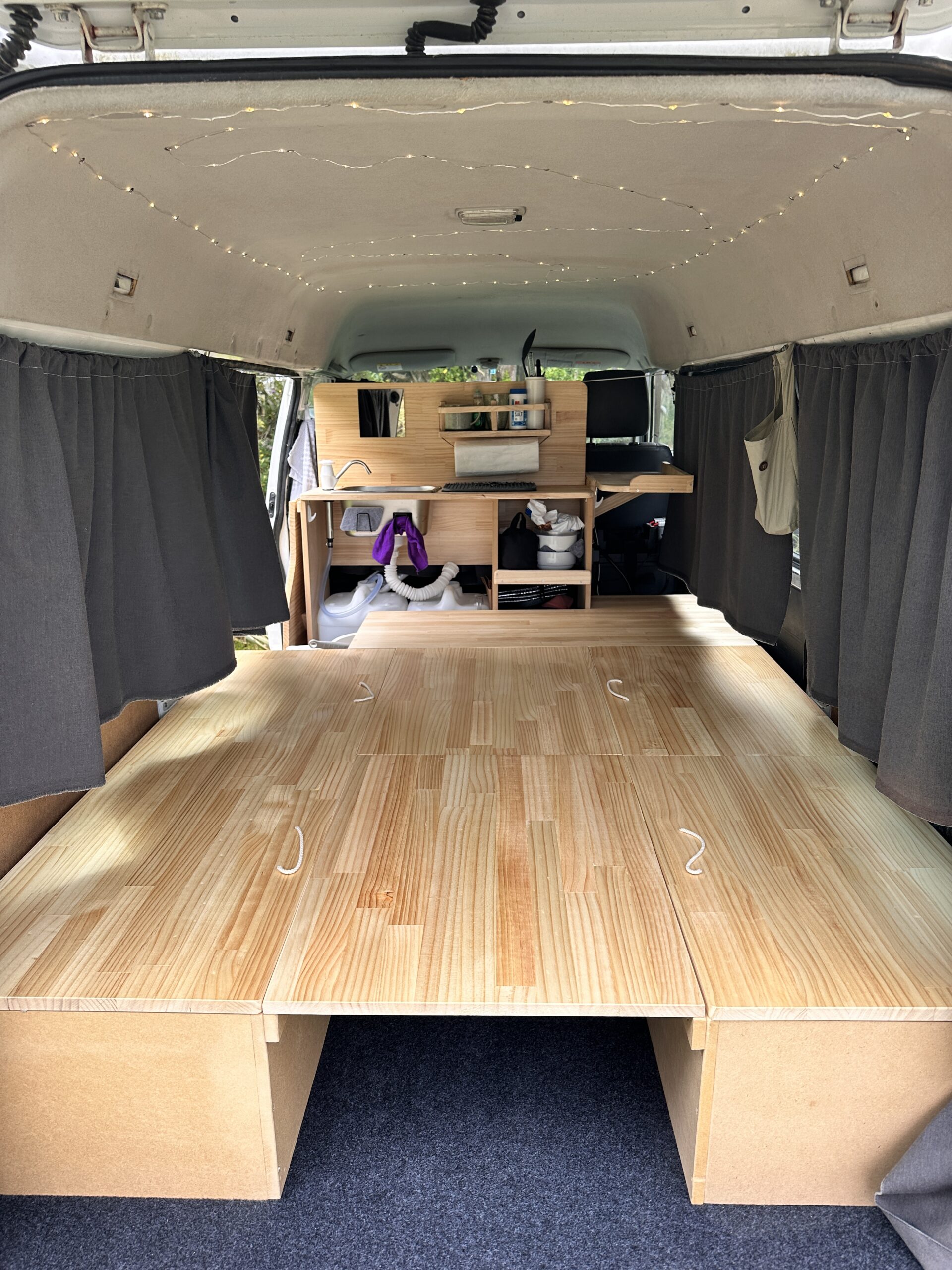 Nissan Vanette Campervan 2012 available in AKL, new Service, Ready to go with second battery