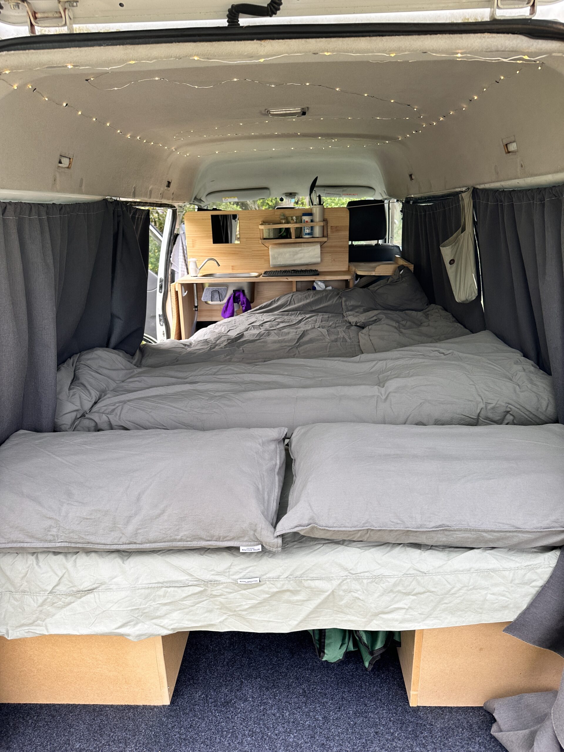 Nissan Vanette Campervan 2012 available in AKL, new Service, Ready to go with second battery
