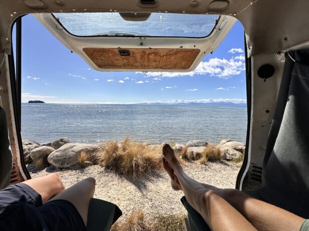 Nissan Vanette Campervan 2012 available in AKL, new Service, Ready to go with second battery
