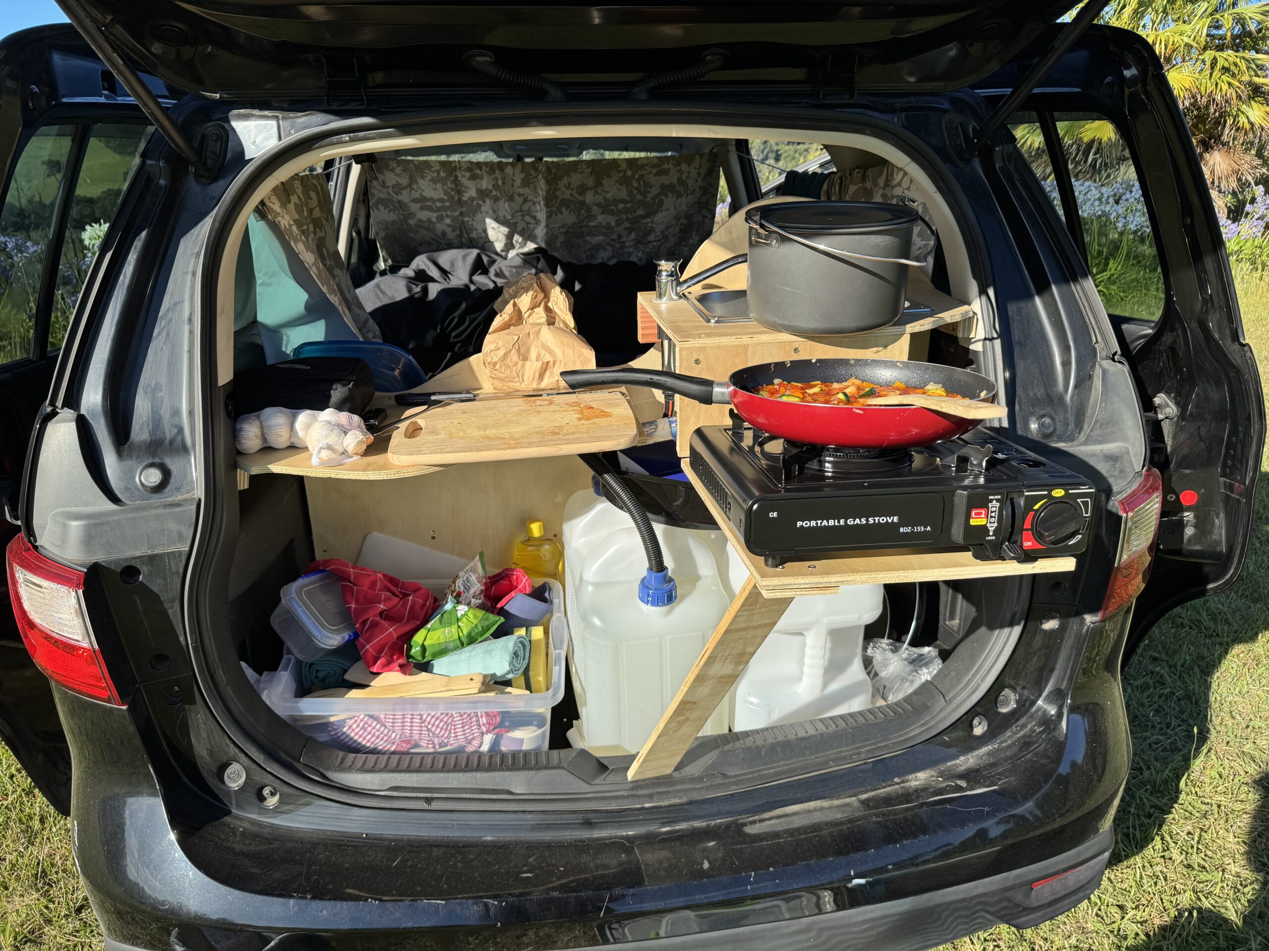 2012 Mazda Premacy – Green Self-Contained Campervan – North Island