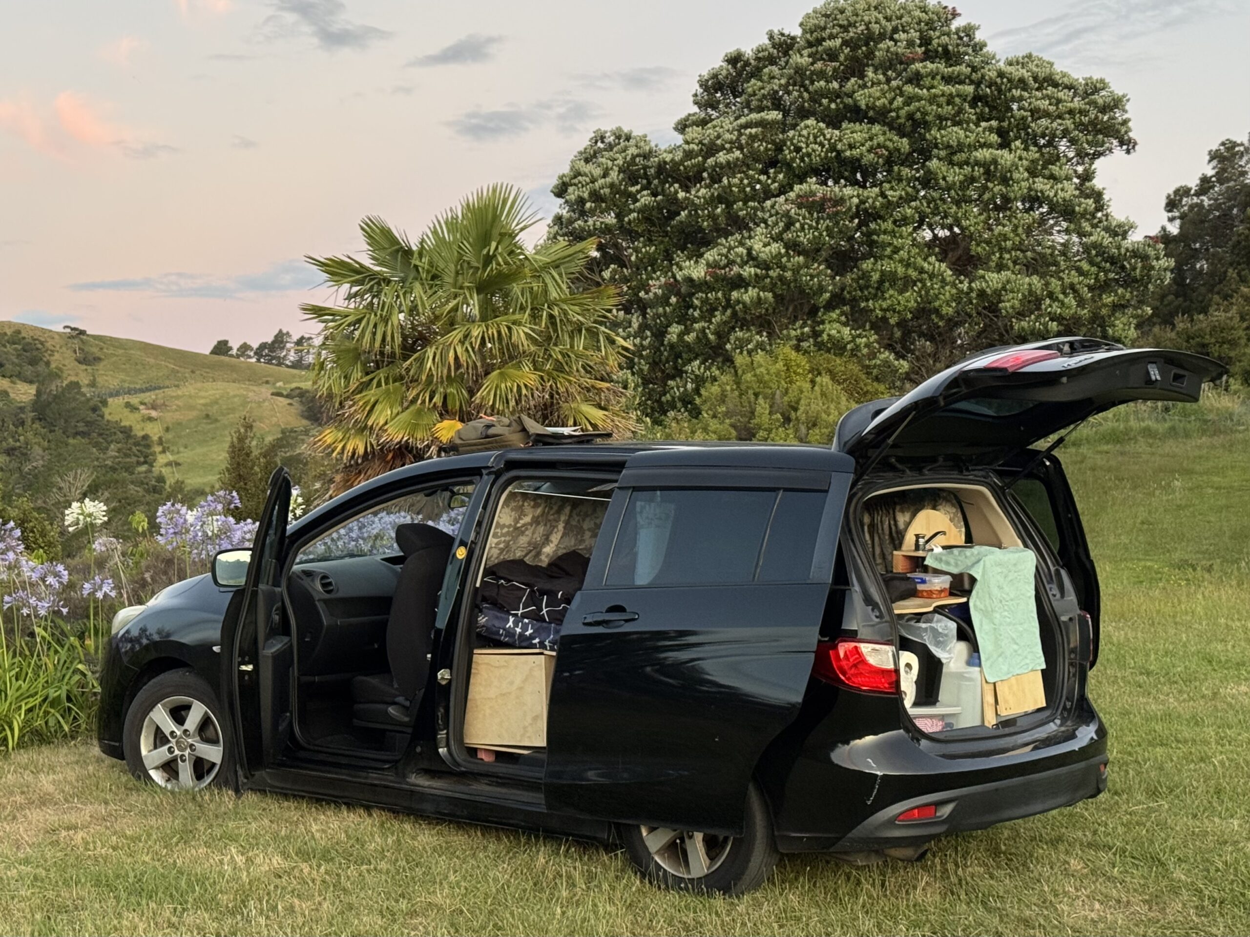 2012 Mazda Premacy – Green Self-Contained Campervan – North Island