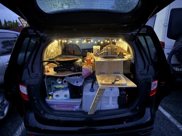 2012 Mazda Premacy – Green Self-Contained Campervan – North Island