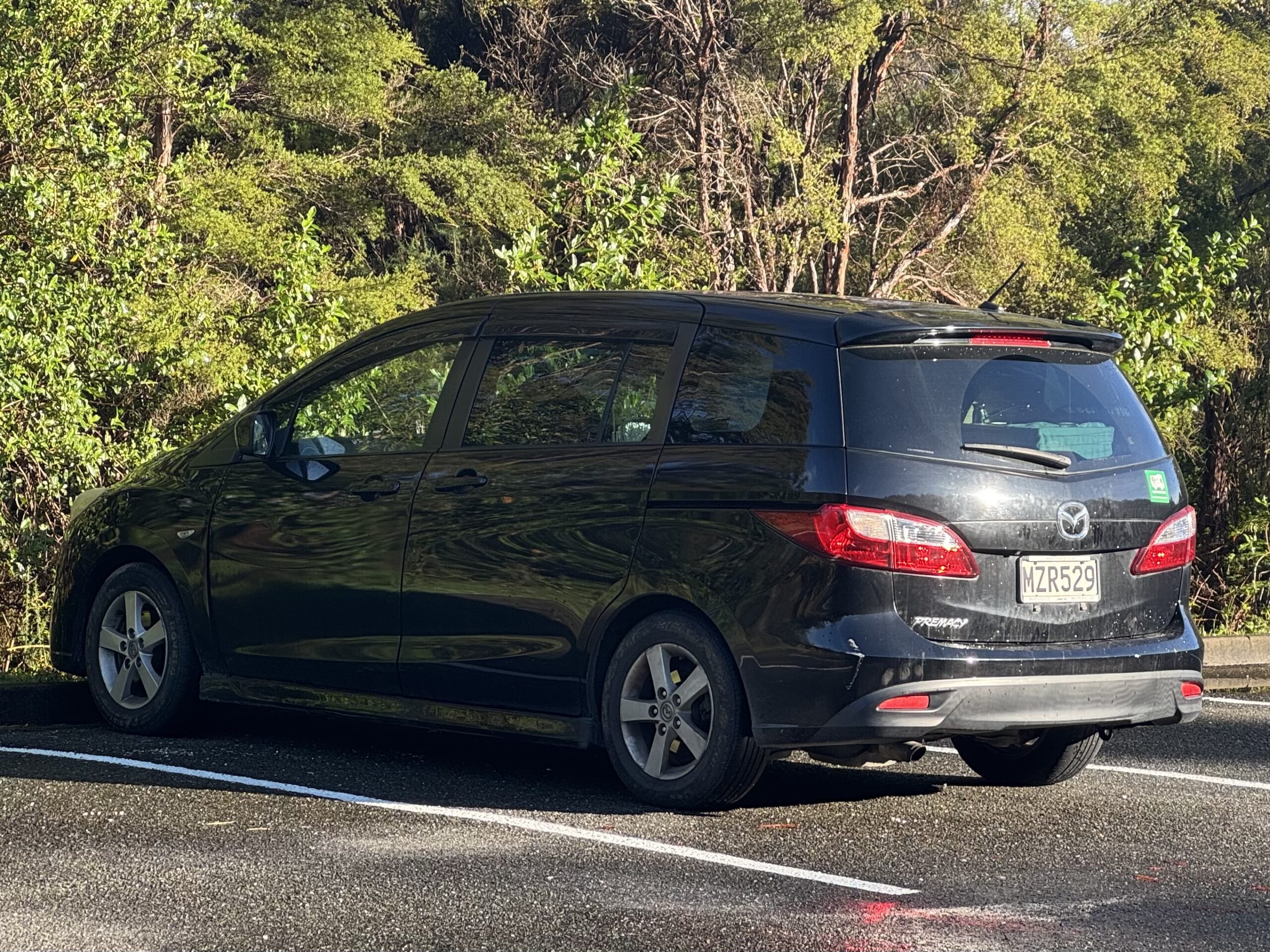 2012 Mazda Premacy – Green Self-Contained Campervan – North Island
