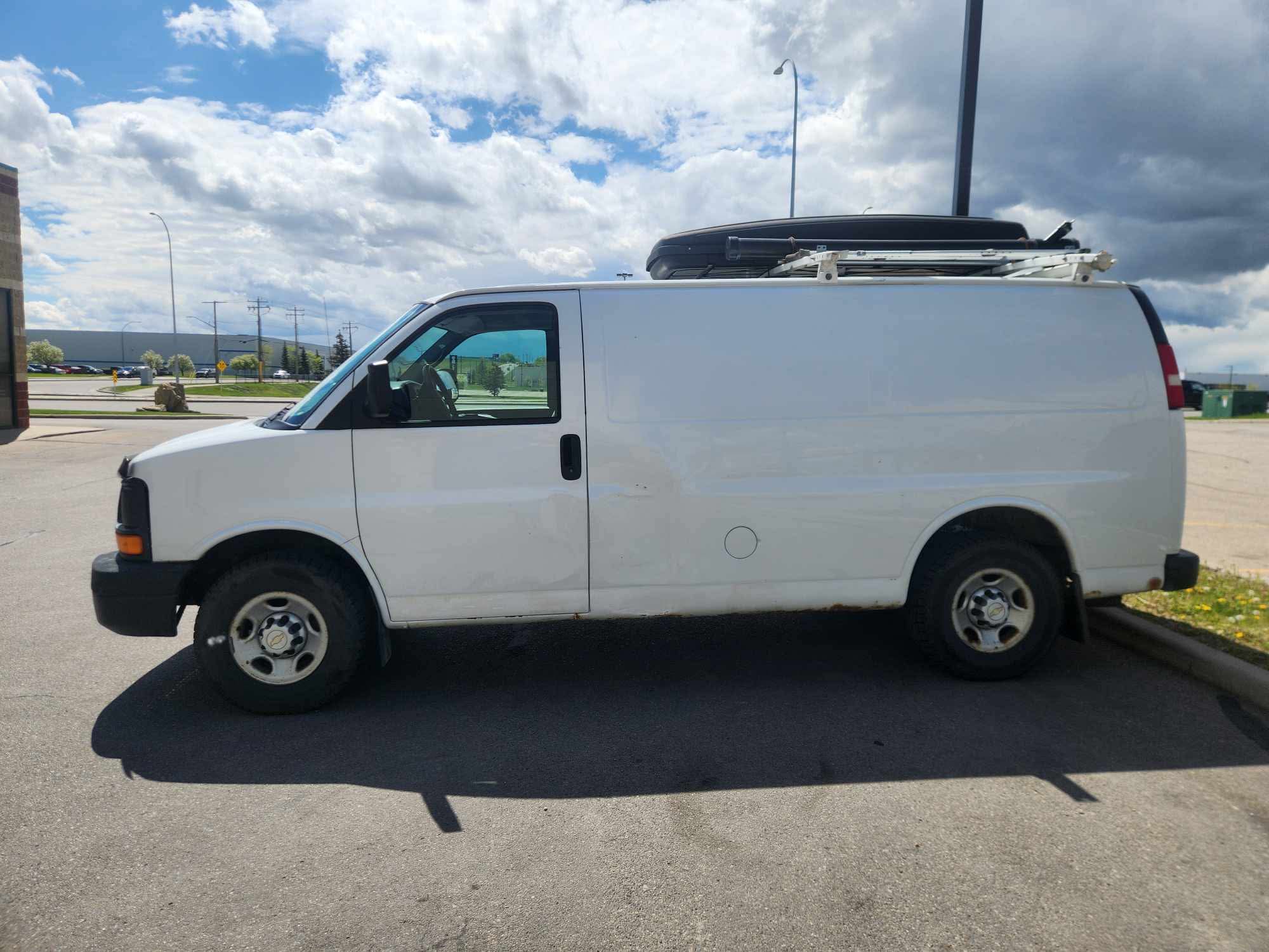 2007 Chevy 2500 express converted for van life!