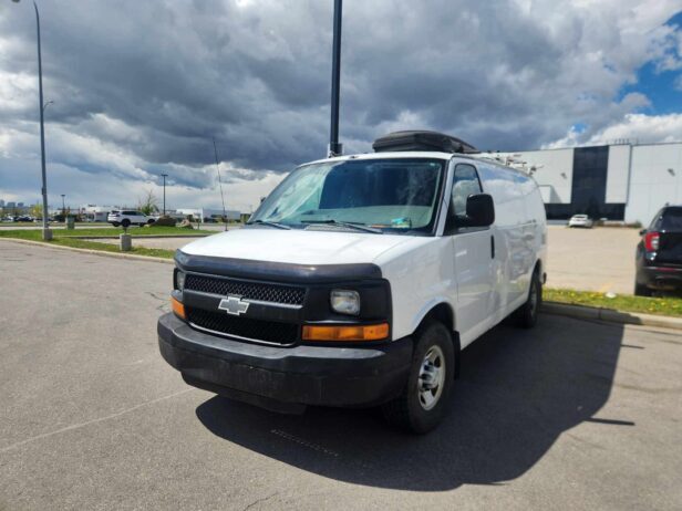 2007 Chevy 2500 express converted for van life!