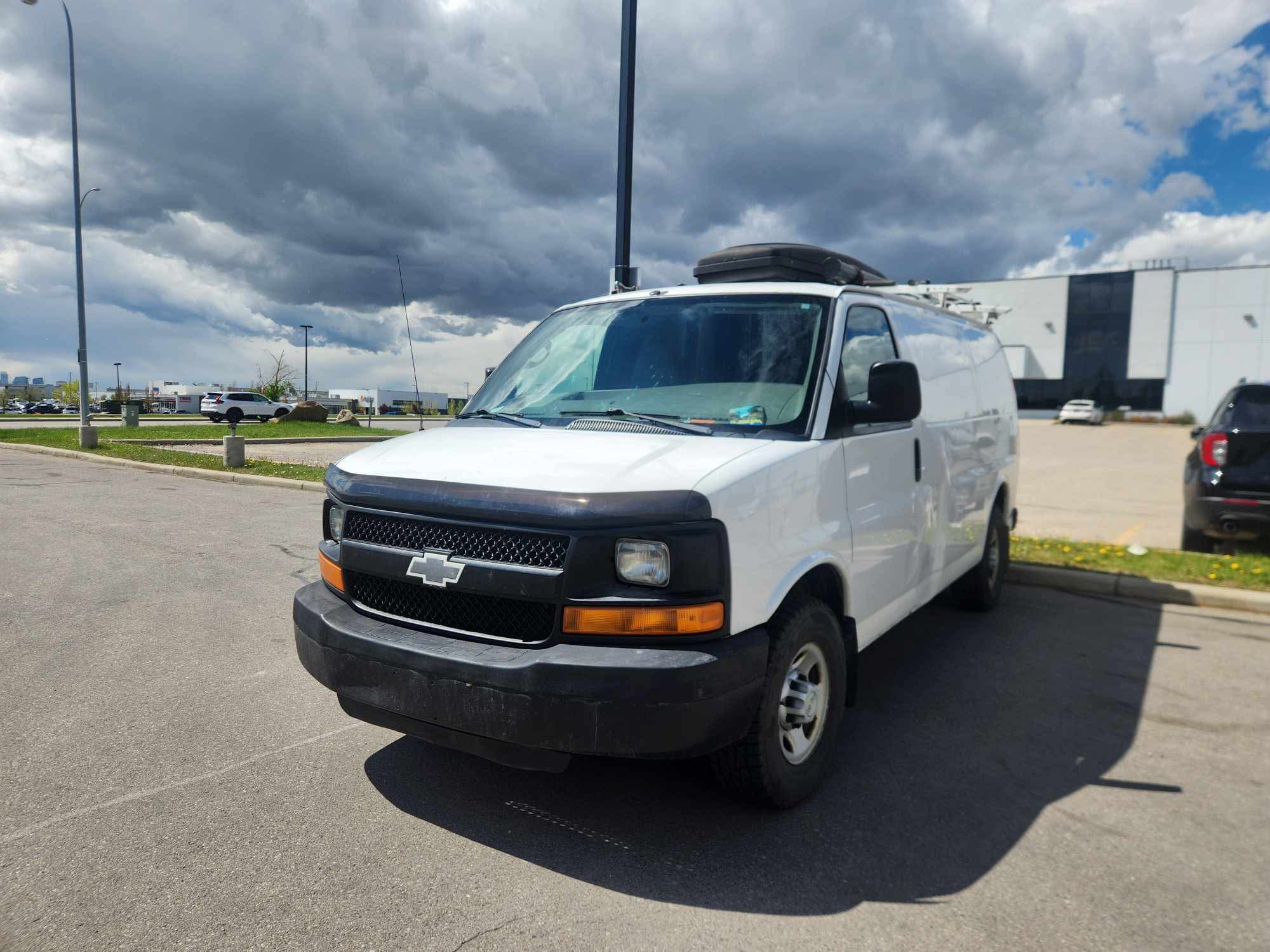 2007 Chevy 2500 express converted for van life!
