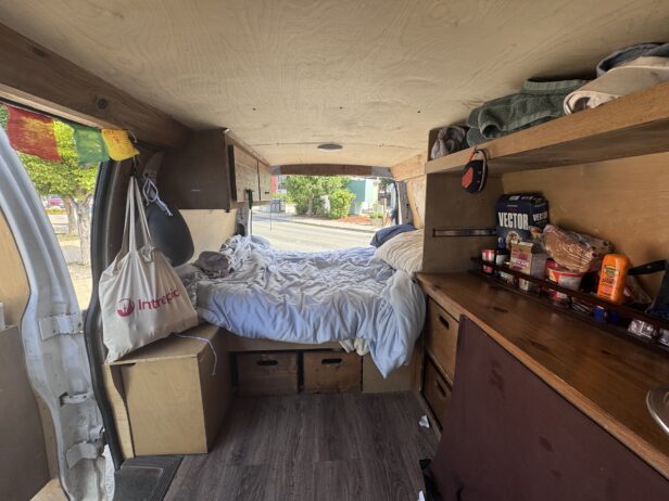 2007 Chevy 2500 express converted for van life!