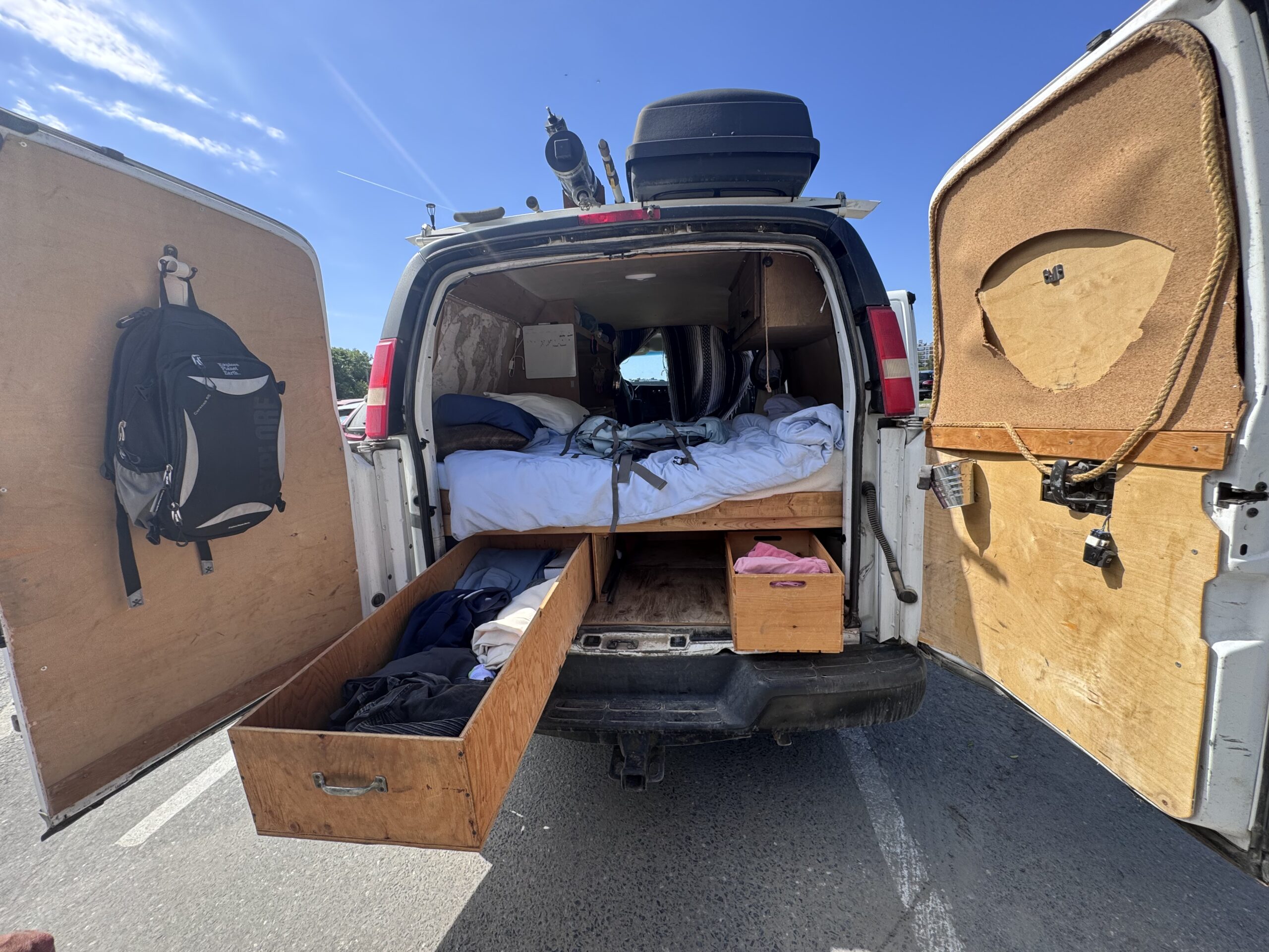 2007 Chevy 2500 express converted for van life!