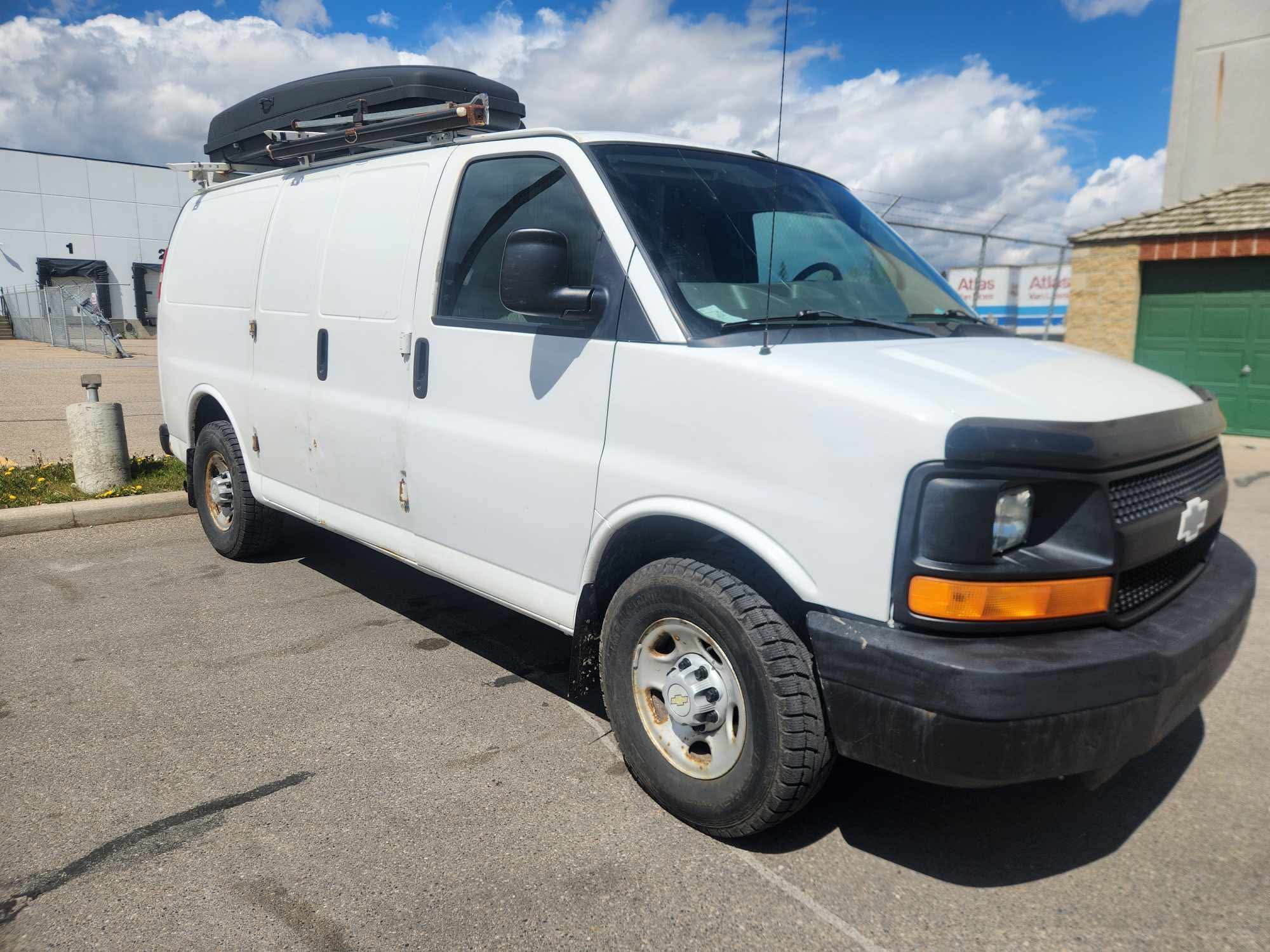 2007 Chevy 2500 express converted for van life!