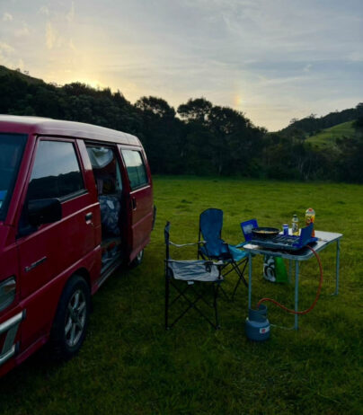 Self-contained campervan “Mitsy”