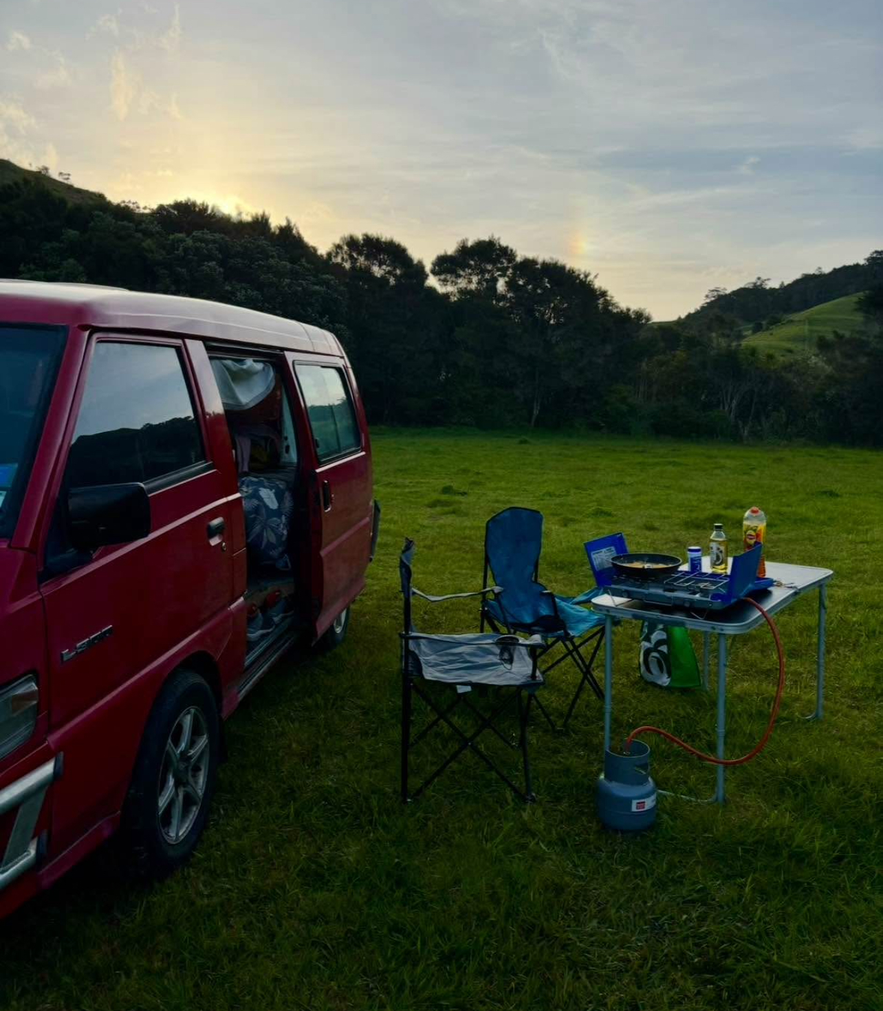 Self-contained campervan “Mitsy”